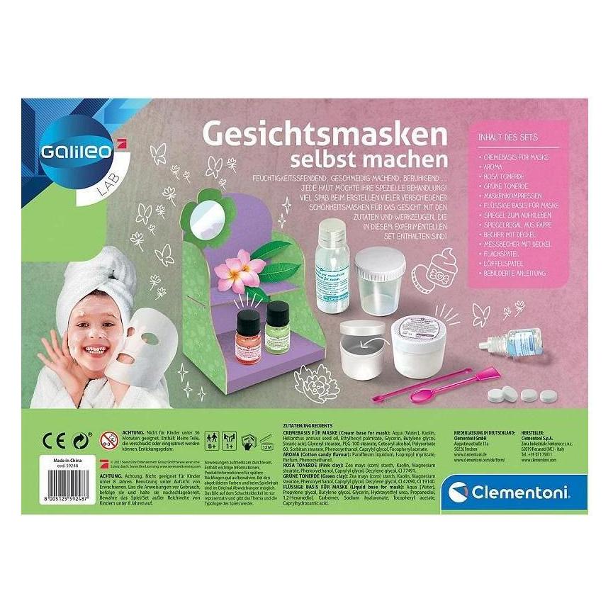 Clementoni Gesichtsmasken sebst machen D (59248)