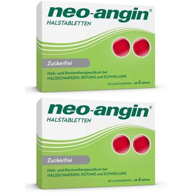 Neo-Angin Halstabletten zuckerfrei 2x 2x48 St Lutschtabletten
