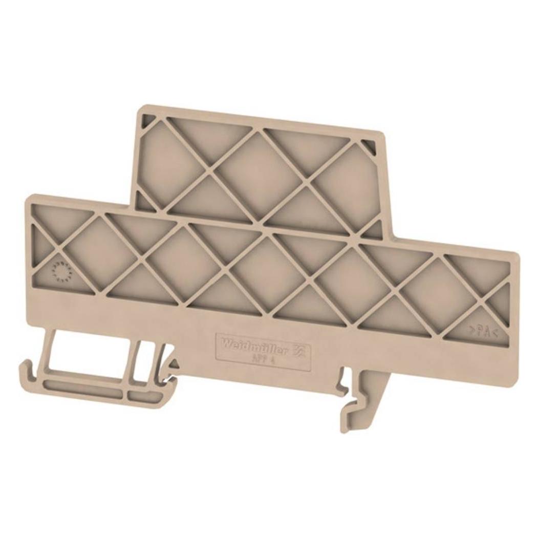 Weidmüller APP 4 Trennwand Klemmen 89.15x54.85mm dunkelbeige (2489110000)