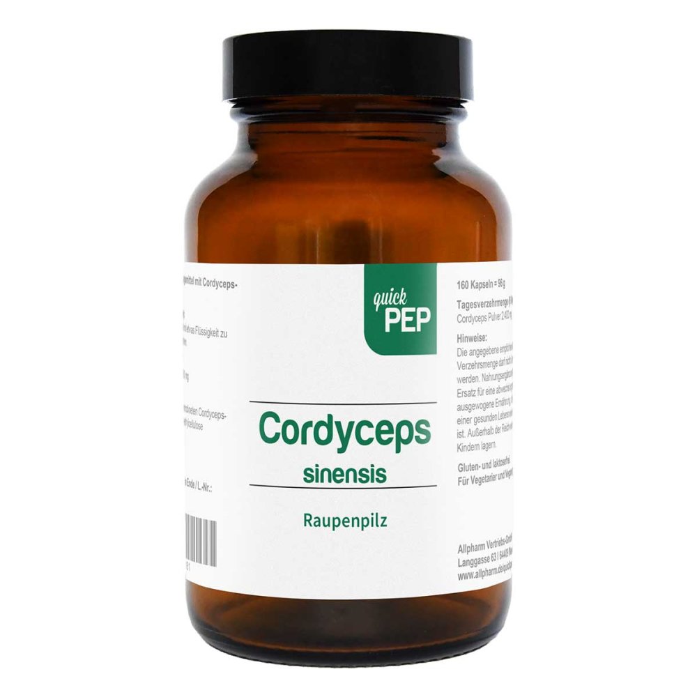 ALLPHARM Vertriebs GmbH Quickpep Cordyceps Kapseln 18656161