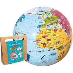 Caly, Globus, Merveilles du monde (45 cm)