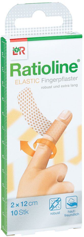 Ratioline elastic Fingerverband 2x12 cm 10stk