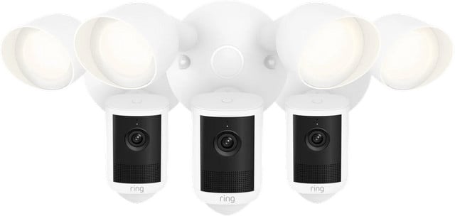 Ring Floodlight Camera 2e Generatie Wit 3-Pack