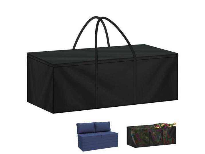 Sac de Rangement XXL 200x60x80cm Housses de Coussin d'extérieur Grand 420D Ox Housse de Rangement Coussin 200x HOUSSE DE RANGEMENT