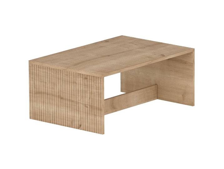 Salontisch Georis Saphir-Eiche 100 Prozent Melaminbeschichtete Kiefer B 90 T 60 cm - Material: 100% Melaminbeschichtete Kiefer