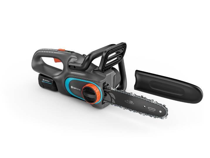 Akku-Kettensäge GARDENA PowerSaw Ready-To-Use , schwarz, Kettensägen, Akku-Kettensäge