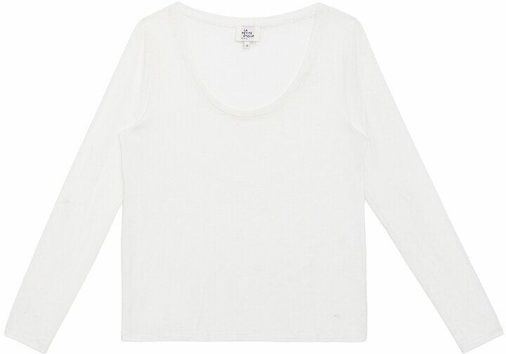 LA PETITE ETOILE Tee shirt col rond manches longues