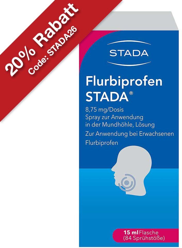 Flurbiprofen Stada 8,75 mg/Dosis Spray