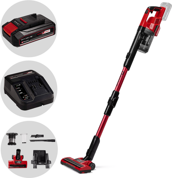 Einhell TE-SV 18 Li-FLX - Aspirateur balai sans fil - 18 V 2.5 Ah