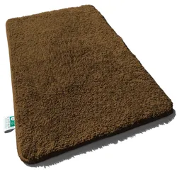Casa Pura Badematten   Sky Uni   Earth Brown