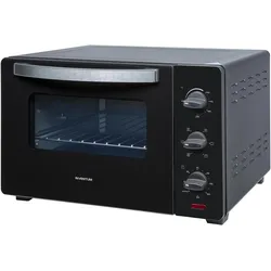 Inventum OV307B, Kleinbackofen, Schwarz, Silber