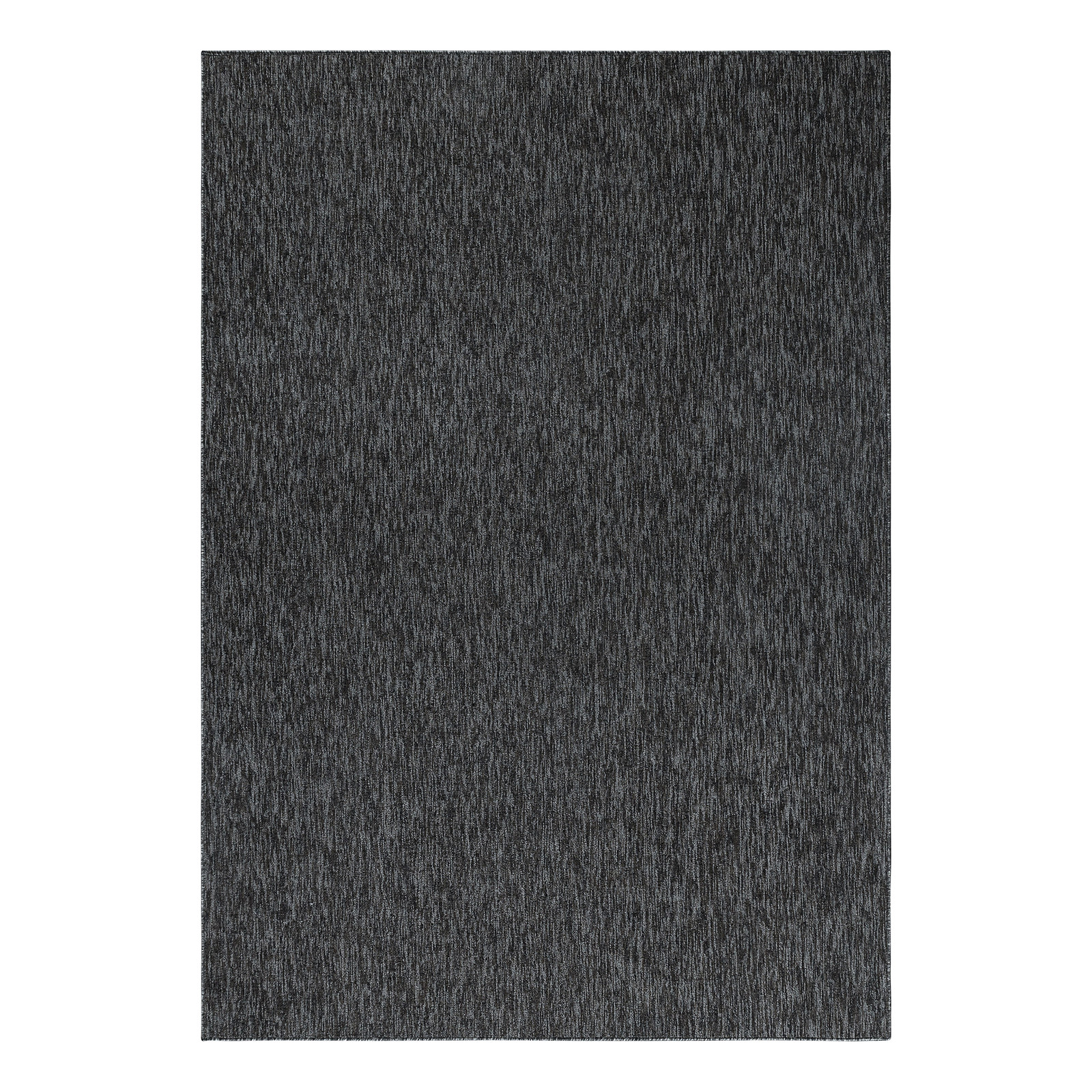 home24 Loper Nizza Vloerkleed - Zwart/Antraciet - B: 80 cm, L: 250 cm