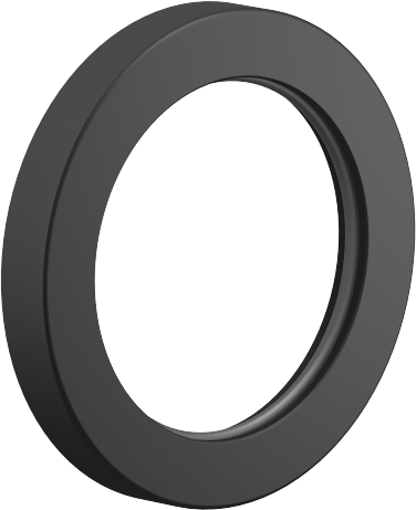 Dornbracht rosette 12720660-33 Ø 70 mm, noir mat