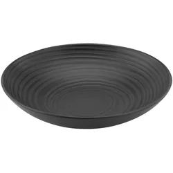 Pastateller LAVA STONE (DH 22x5,10 cm) - schwarz - DH 22x5,10 cm