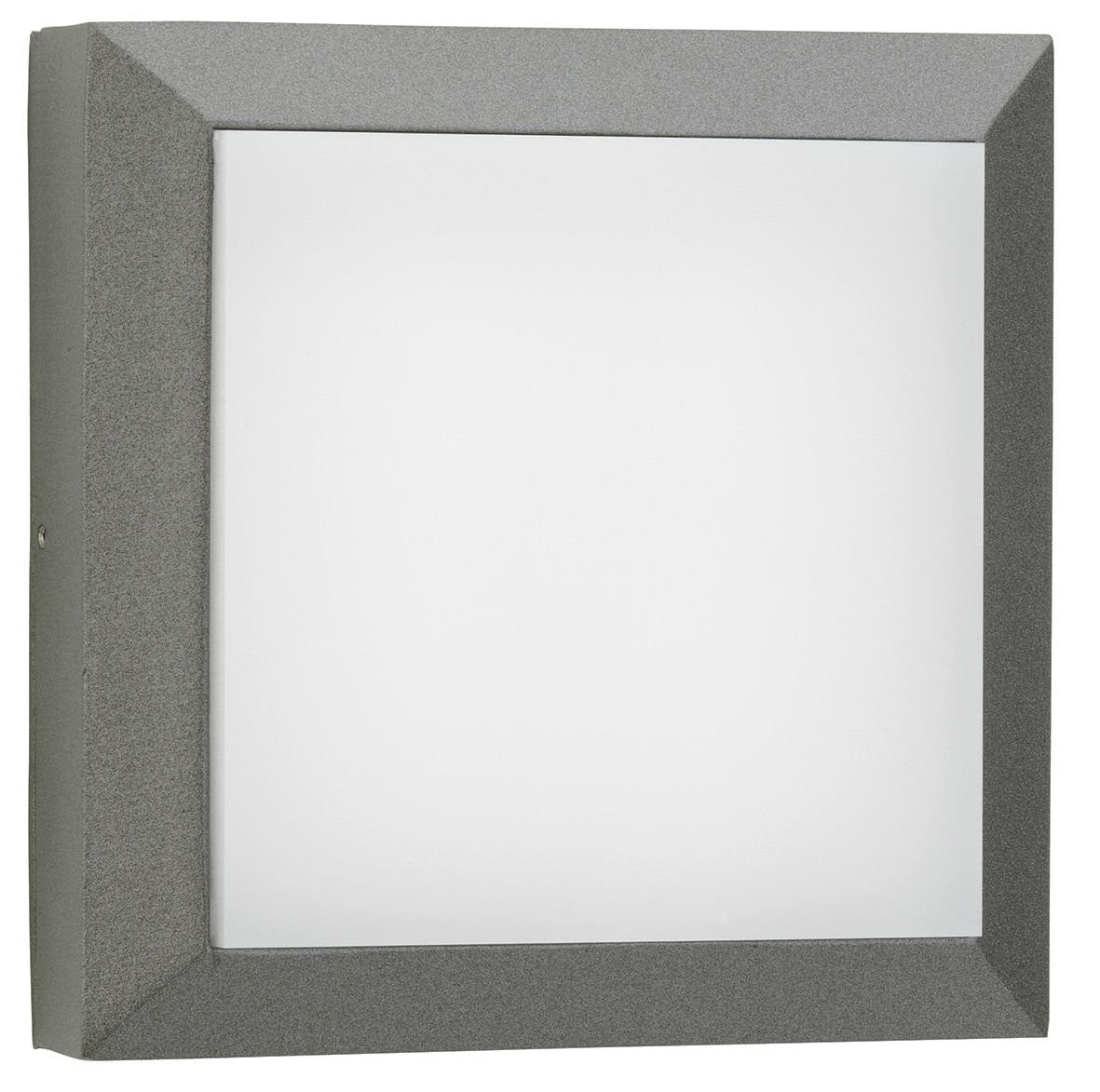 Vierkante buitenwandlamp Albert Parel 32 cm