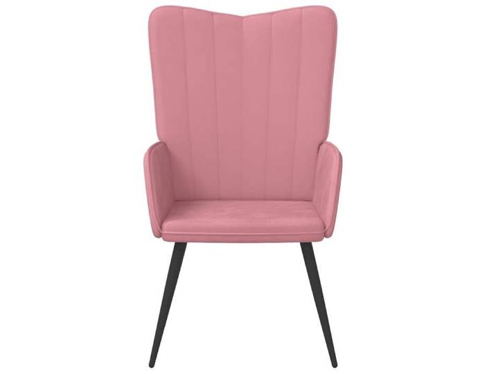 Rose Siège/Fauteuil - ZENCORE® 61x70x96 5cm - Chaise de relaxation - rose - Velours Top162487851