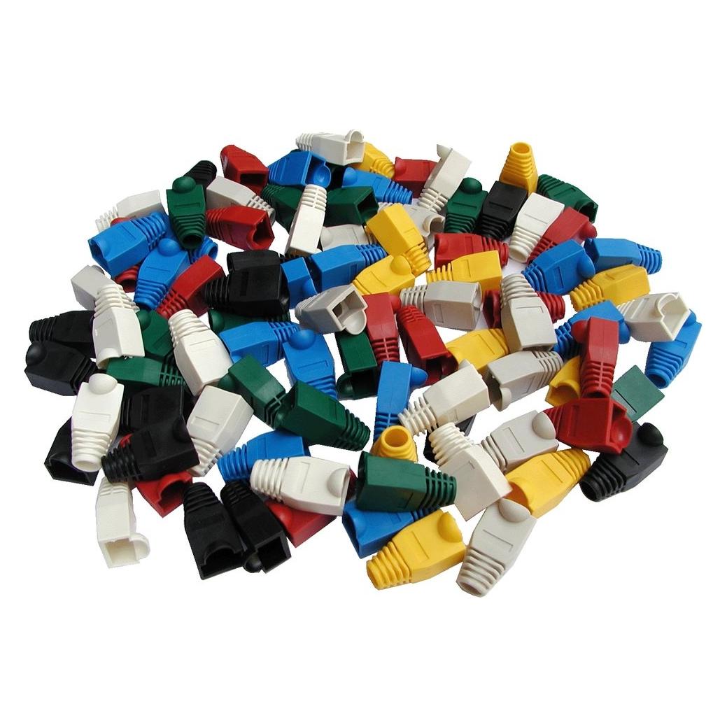Datacom Ochrana RJ45 s bublinkou ZELENÃ (100ks) (4365)