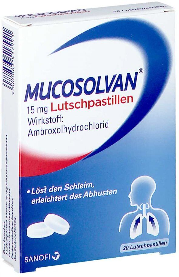 Mucosolvan 15 mg Lutschpastillen 20stk