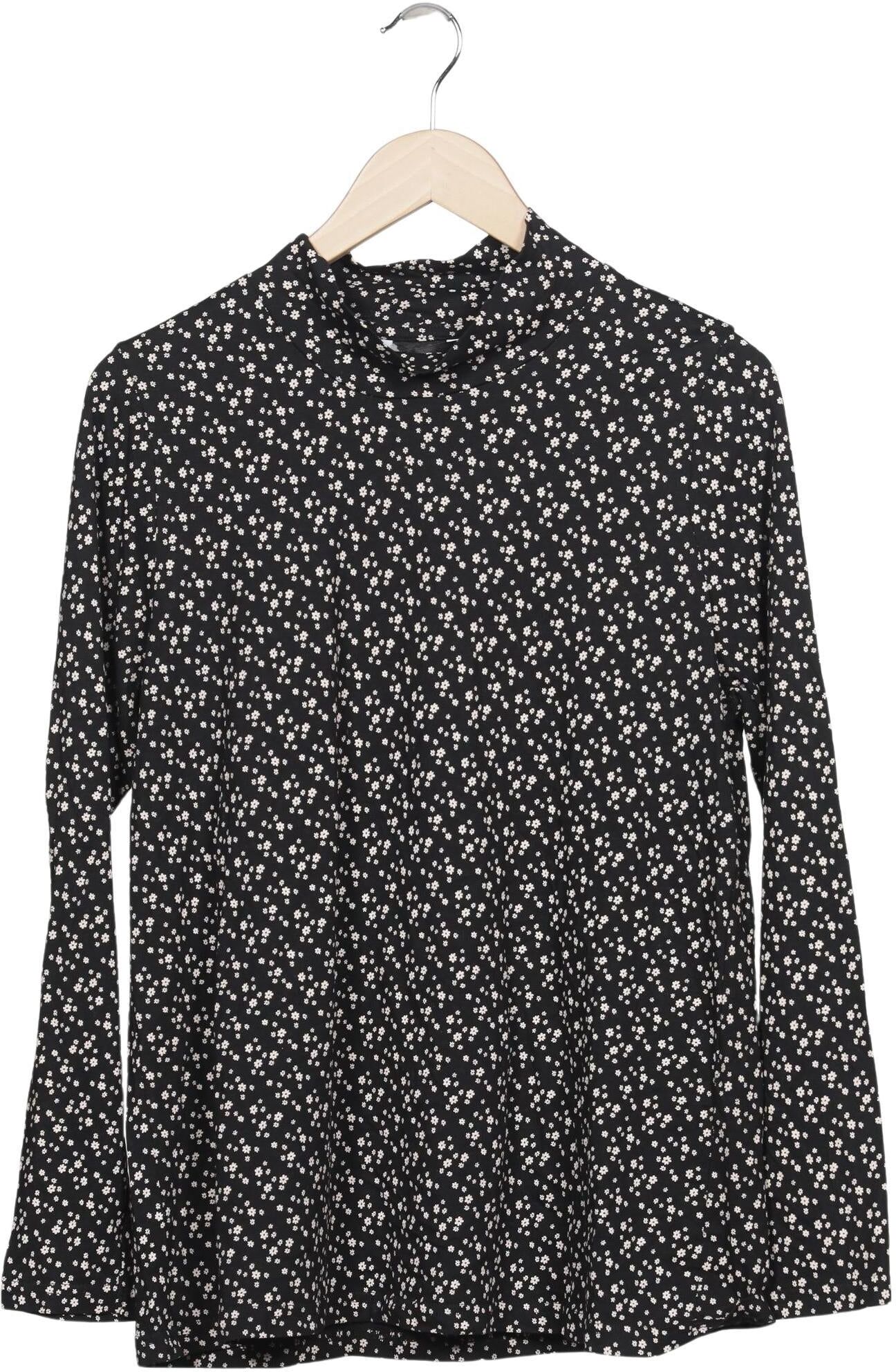 Ulla Popken Damen Langarmshirt, Mehrfarbig, Gr. L, Baumwolle - Second Hand