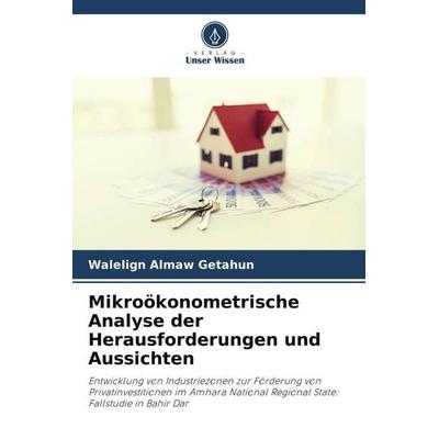 Mikroökonometrische Analyse der Herausforderungen und Aussichten, Taschenbuch von Walelign Almaw Getahun, Verlag Unser Wissen, 978-620-5-15507-3