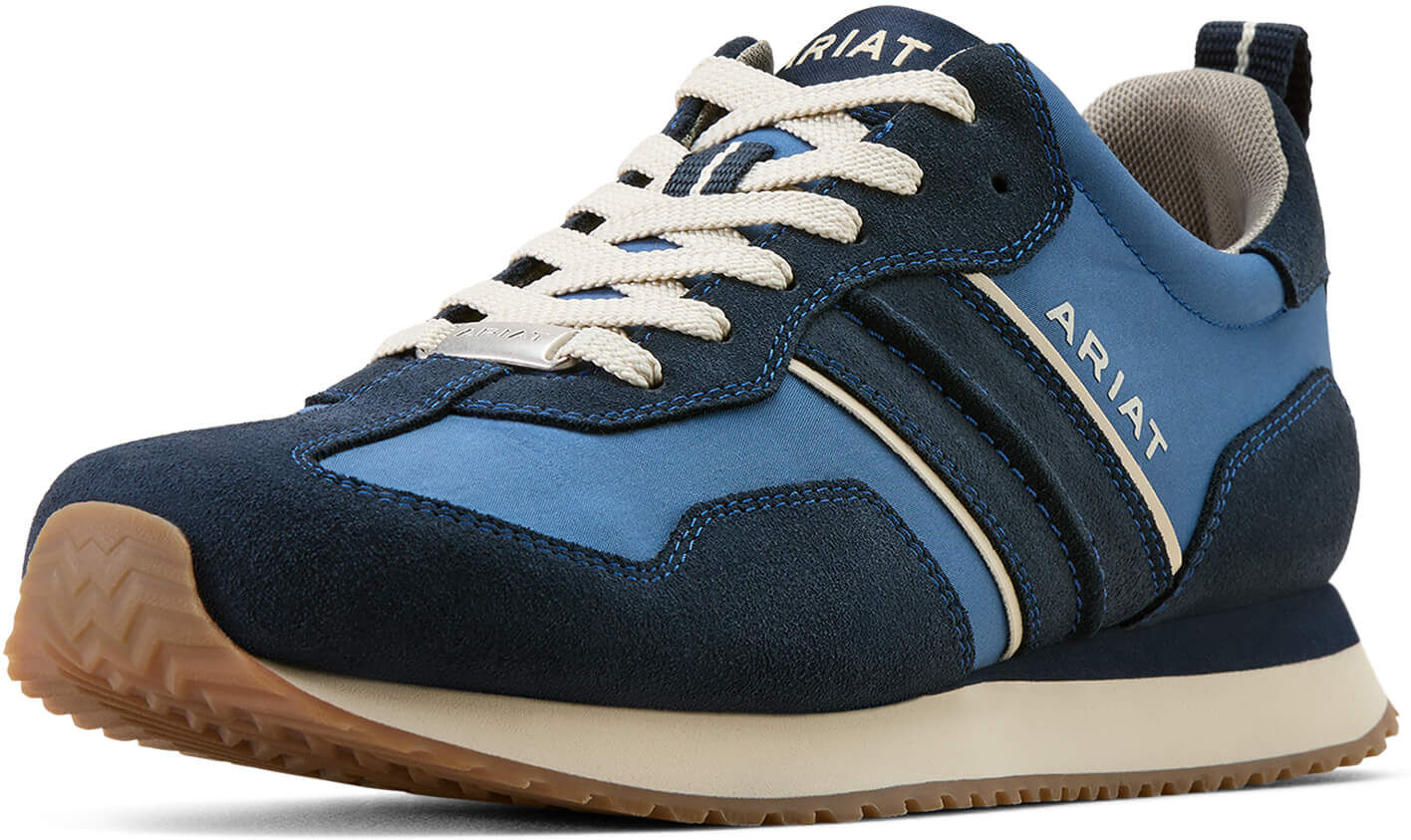Men's Ranch Runner Shoe in Singing The Blues, Size: 12 EE / Wide by Ariat