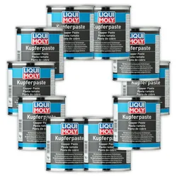 10x Bremsenpaste LIQUI MOLY 4061 Kupferpaste Kupfer-Paste Montage Bremse Fett 1Kg