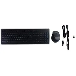 HP 932367-111 Tastatur RF Wireless (Eng. Int., Kabelgebunden, Kabellos), Tastatur, Schwarz