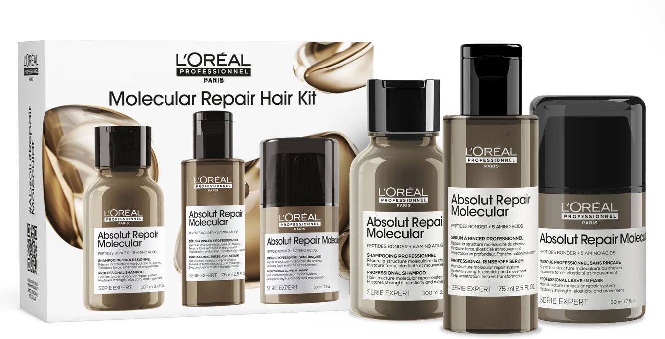 L’Oreal Professionnel Paris L'OREAL PROFESSIONNEL Molecular Repair Mini Trio Gift Set
