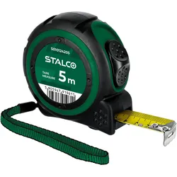 Rollbandmass 5m 19mm robuster Messbecher Bau Massband STALCO S010124205