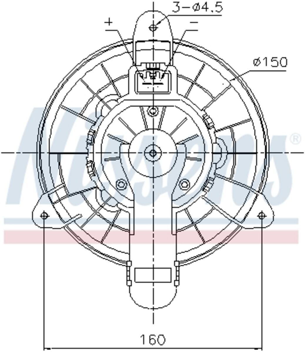 Innenraumgebläse AVA COOLING FD8727
