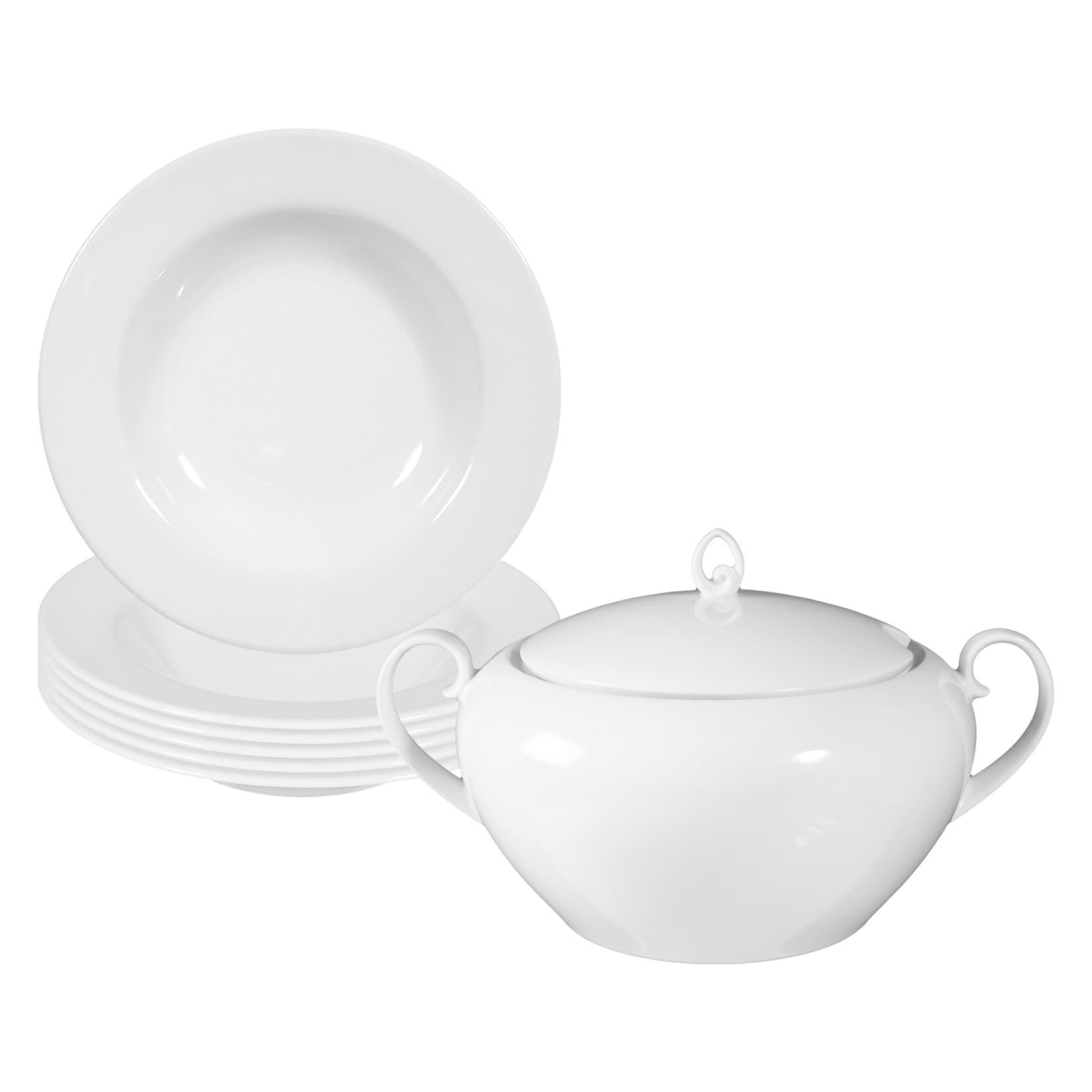 Seltmann Weiden Suppen-Set Rondo/Liane 7-tlg.