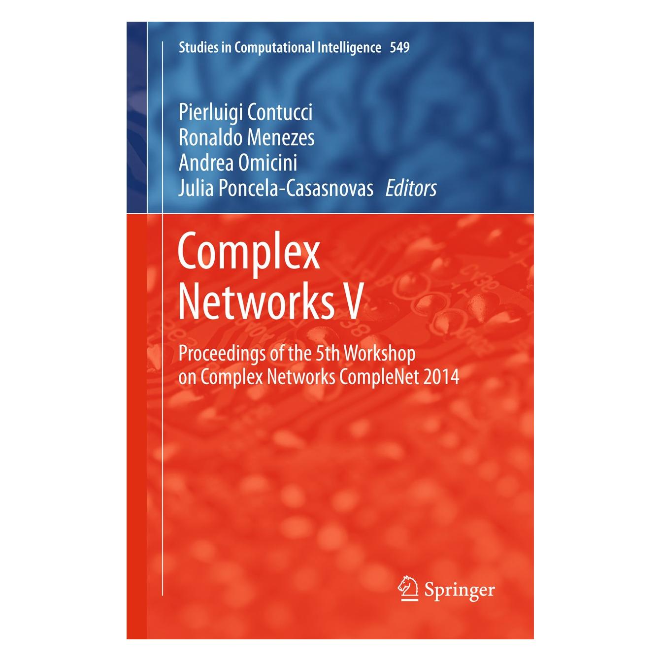Springer Complex Networks V (9783319054001)