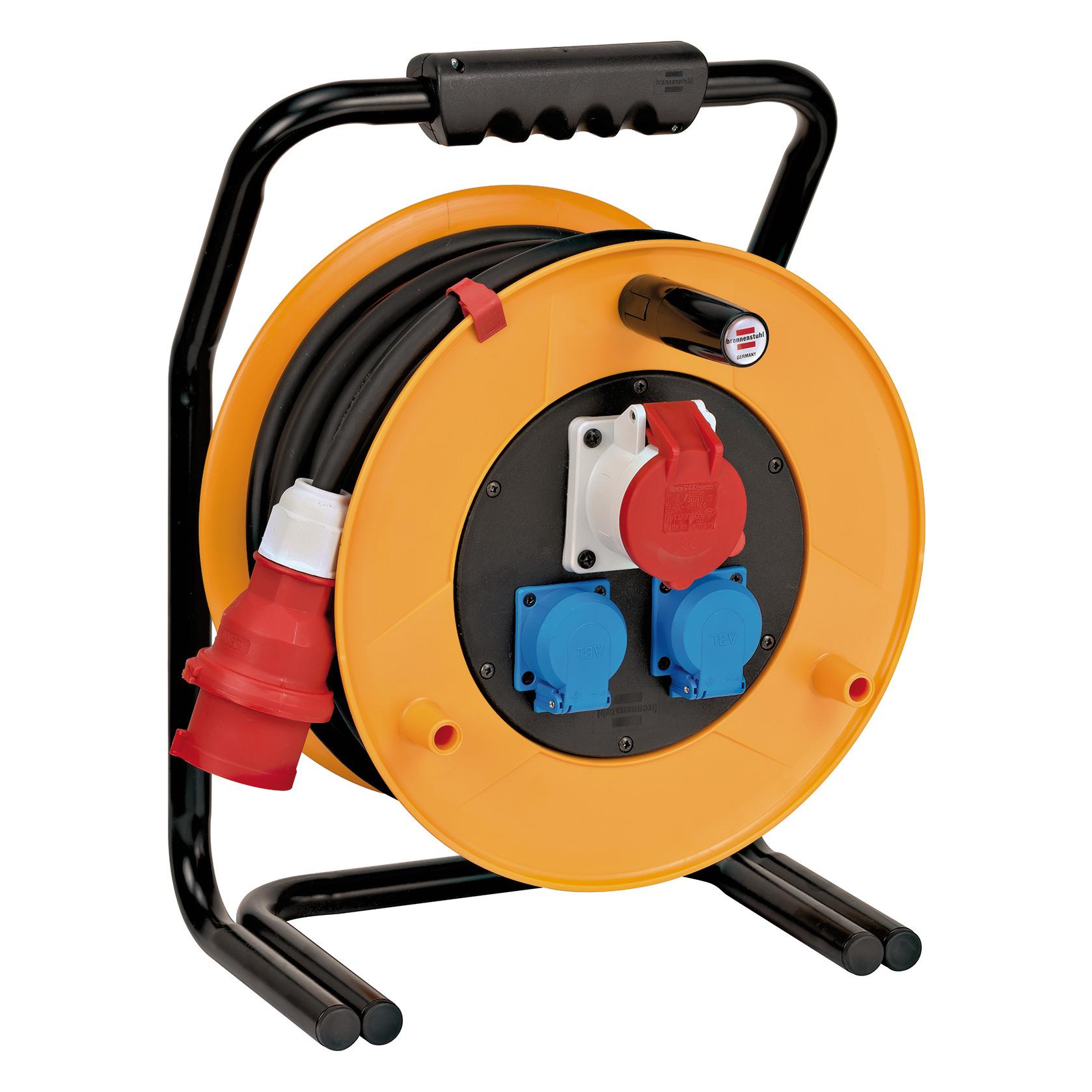 Brennenstuhl Brobusta CEE 1 IP44 Industrie/Baustellen-Kabeltrom (40 m, 1.50 mm²) (1316200)