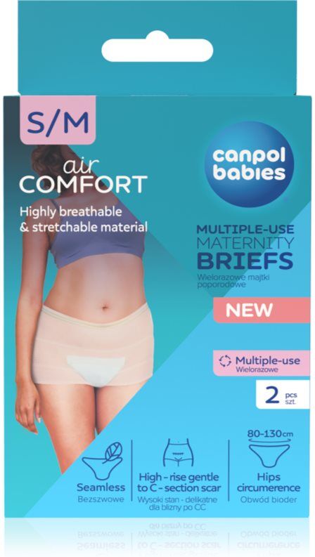 Canpol babies Maternity Briefs Wöchnerinnen-Slips Größe S/M 2 St.
