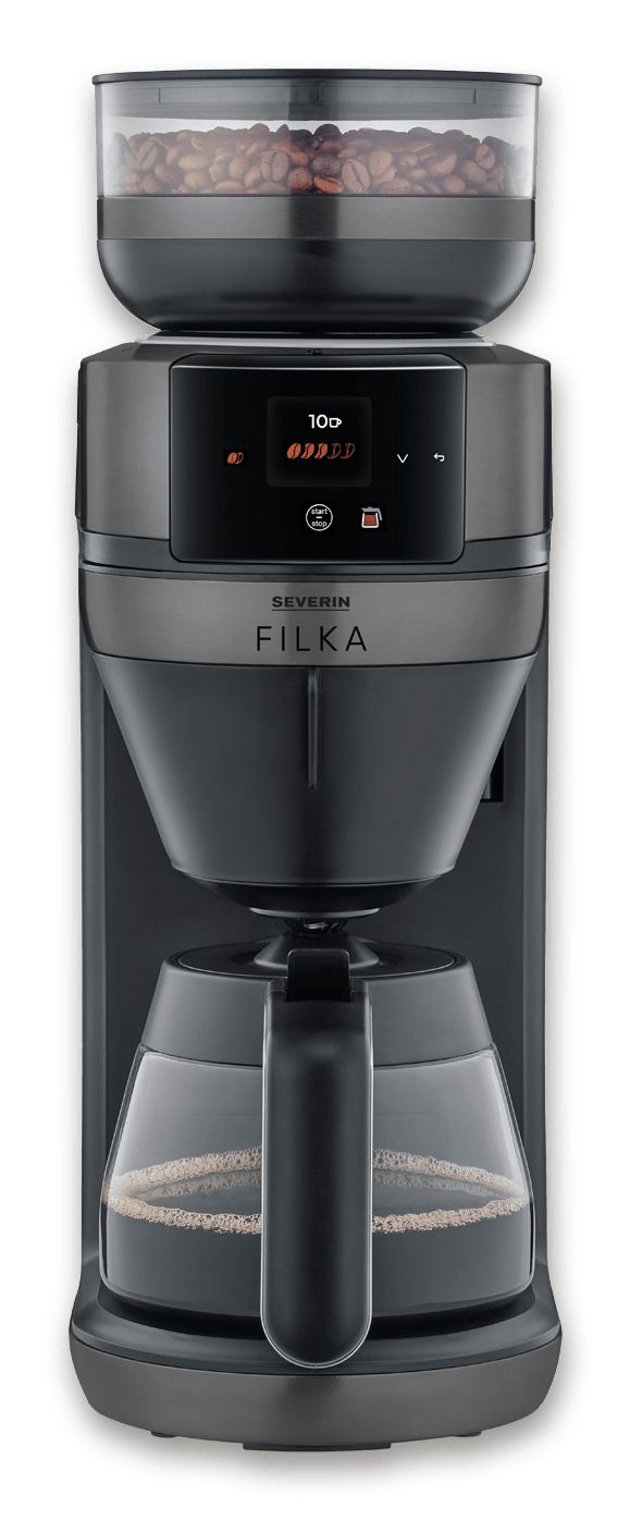 Severin KA4854 Filterkaffeemaschine (Schwarz/Edelstahl) 4854000