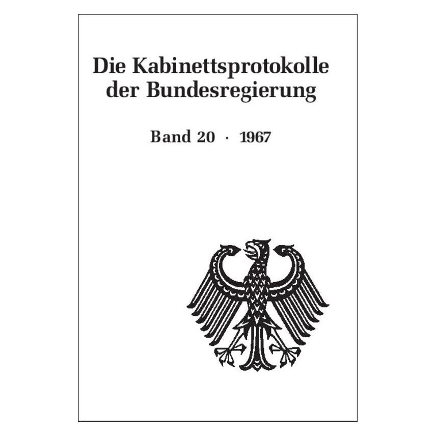 De Gruyter Kabinettsprotok.d.Bundesreg.20 1967 (Deutsch) (67826391)