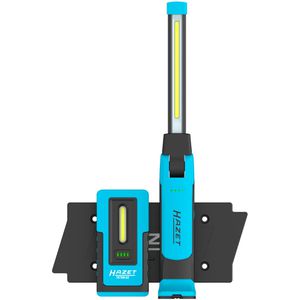 Hazet Arbeitsleuchte 1979W1/3 Set, LED, 2 Leuchten (1100 & 150 lm + 300 & 100 lm), IP65, mit Akku