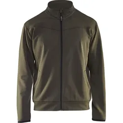 Sweatjacke "3362" Service Plus - 4XL - oliv/schwarz