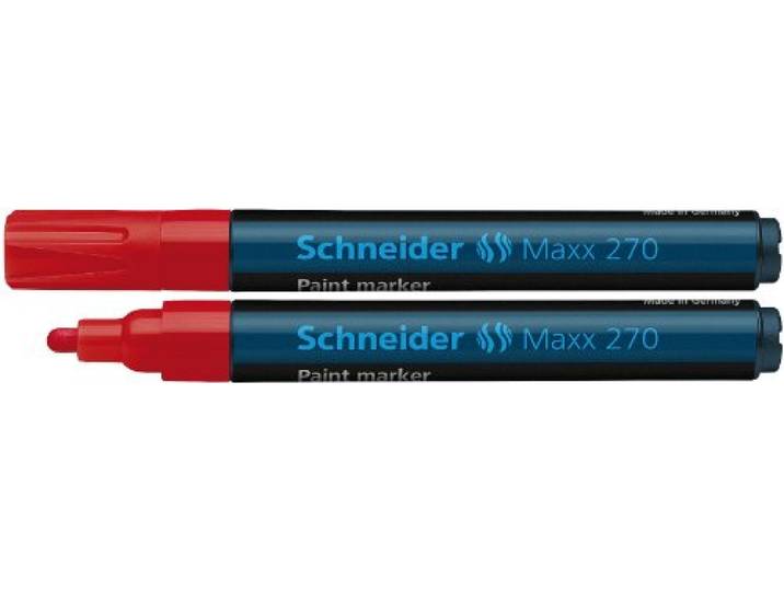 Schneider schrijfgerei lakmarker Maxx 270, 1-3 mm, rood