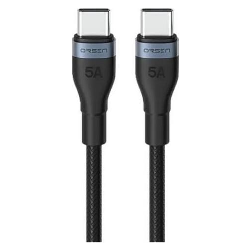Orsen S53 Type C to Type C 3A 1m black (1 m) (S53 black)