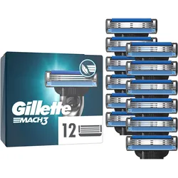 Gillette, Rasierklingen, Mach3 (12x)