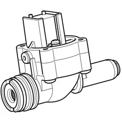 Geberit Magnetventil gekürzt 242770001