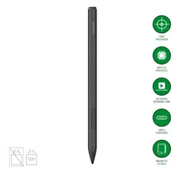 4smarts Aktiver Eingabestift MPP für Surface, schwarz