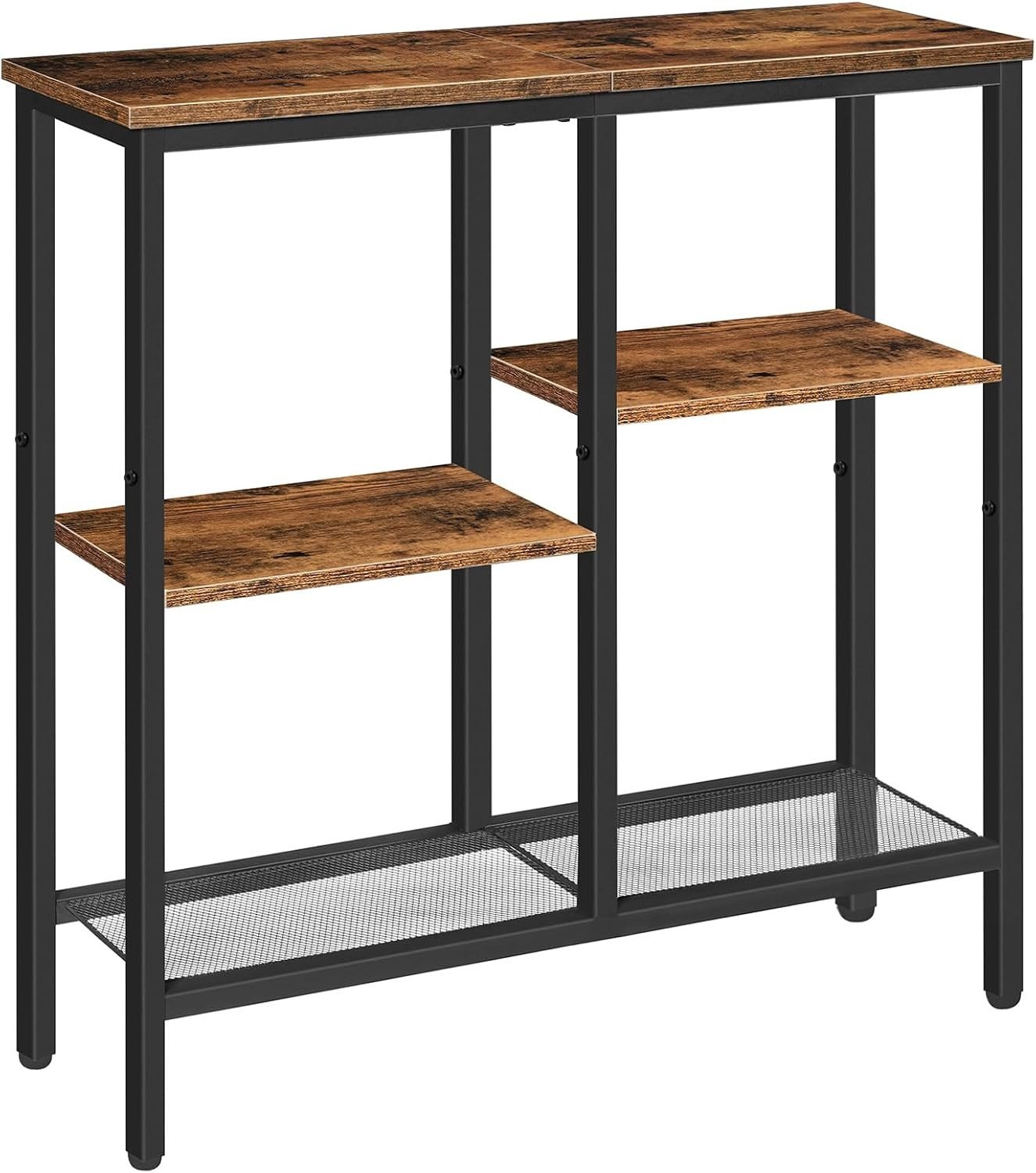 Moderne smalle console tafel voor in de hal of woonkamer, 75 cm breed