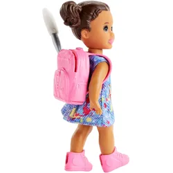 Barbie Kunstlehrerin Puppe (blond) und Spielset