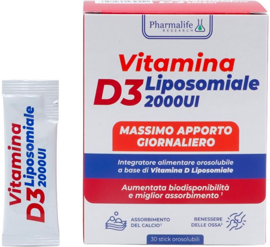 PHARMALIFE RESEARCH Srl VITAMINA D3 Liposom.30Stk