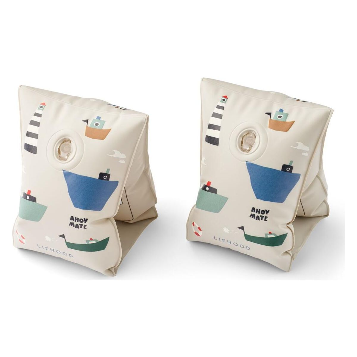 Liewood Shirley Printed Swim Wings 2-pack sailing / sandy (2618) 15/30 KG LW15543-2618-15/30 KG-CU