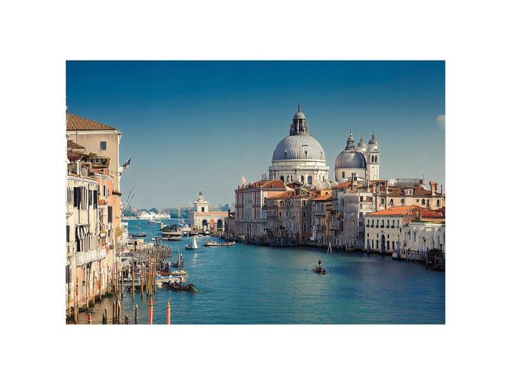 FOTOTAPETE Venedig Stadt Blau 200x140 cm