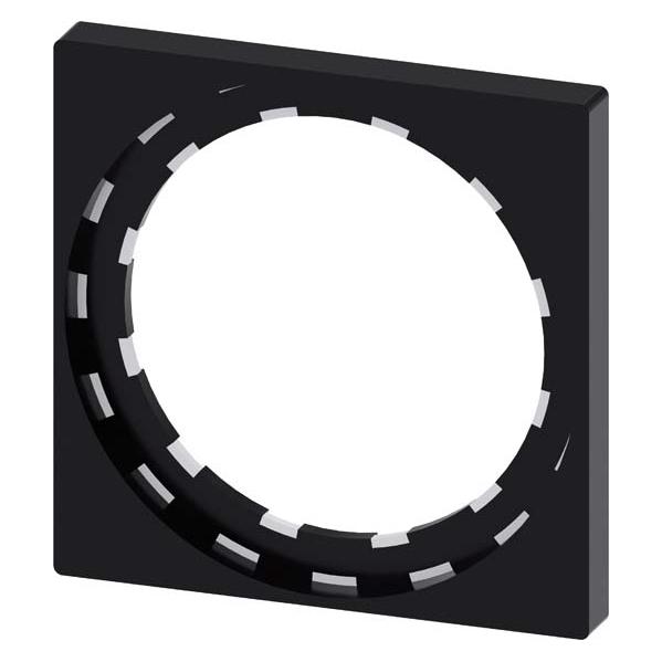 Siemens Bezeichnungsschild sw quadrat deutsch 3SU1900-0AX10-0AA0 (3SU1900-0AX10-0AA0)