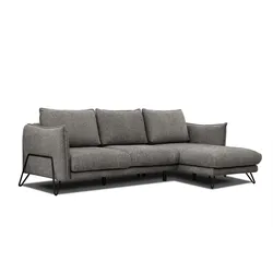 ECKSOFA HOSTEN 4-Sitzer, braun